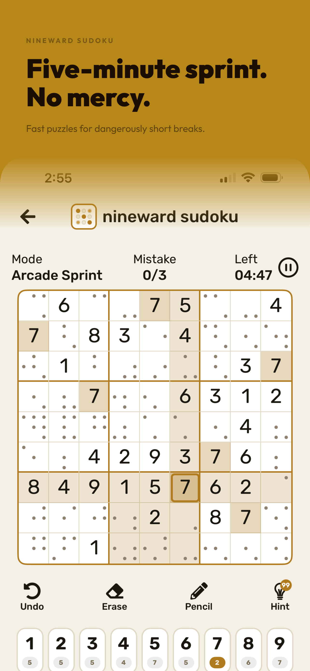 Nineward Sudoku screenshot 7