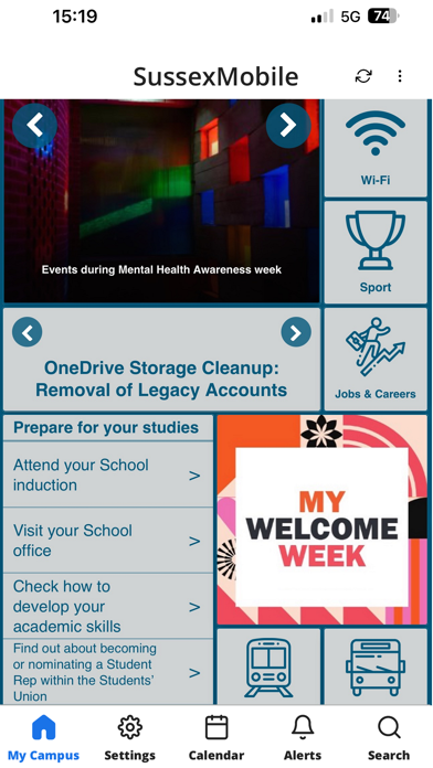 Sussex Mobile Screenshot
