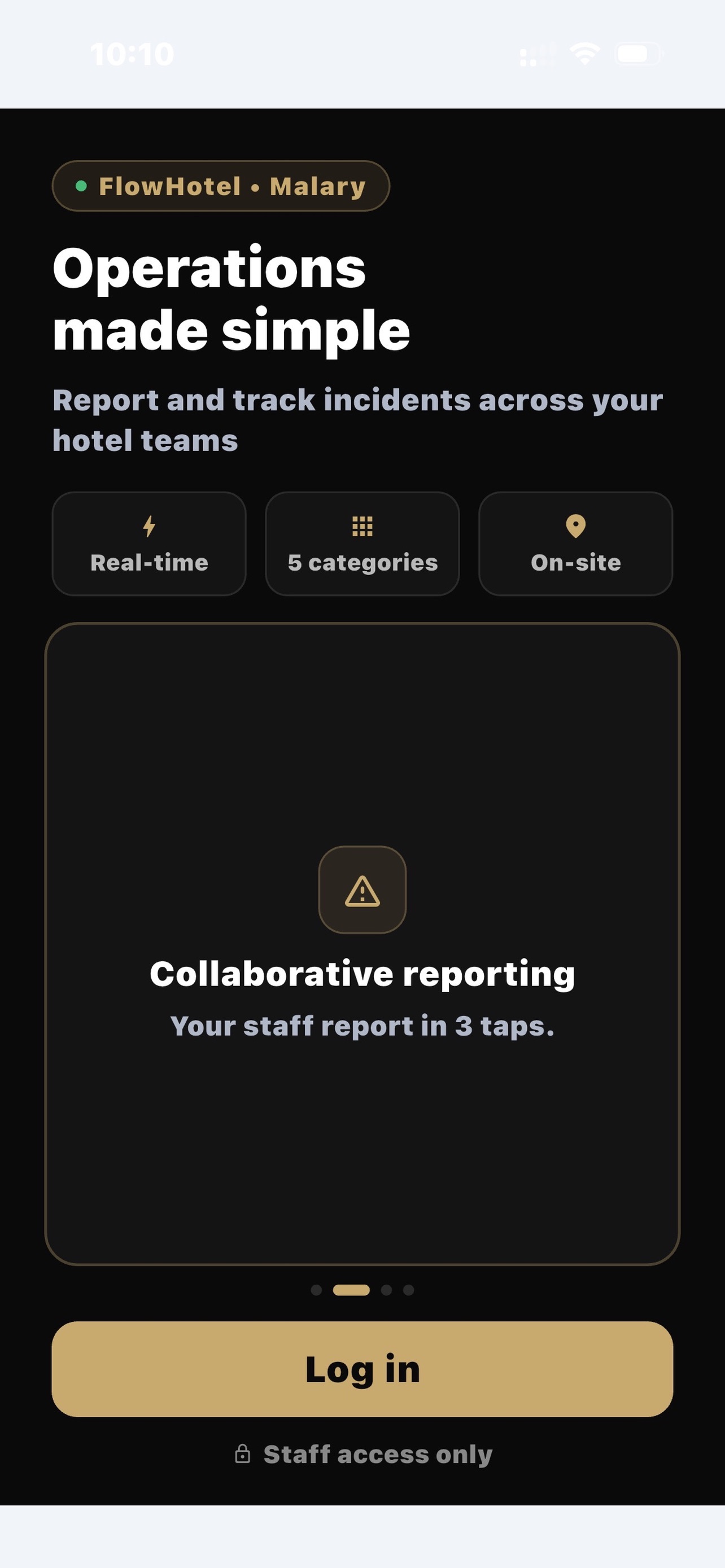 Screenshot 1 of FlowHotel