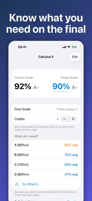 GPA Calculator screenshot 2