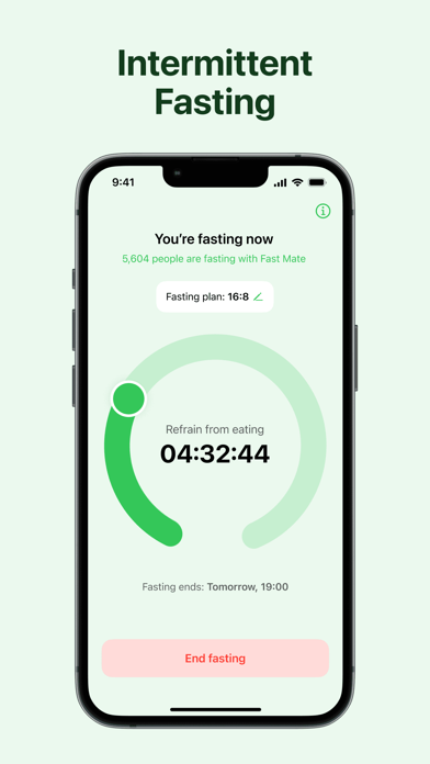 16:8?Intermittent fasting app Screenshot