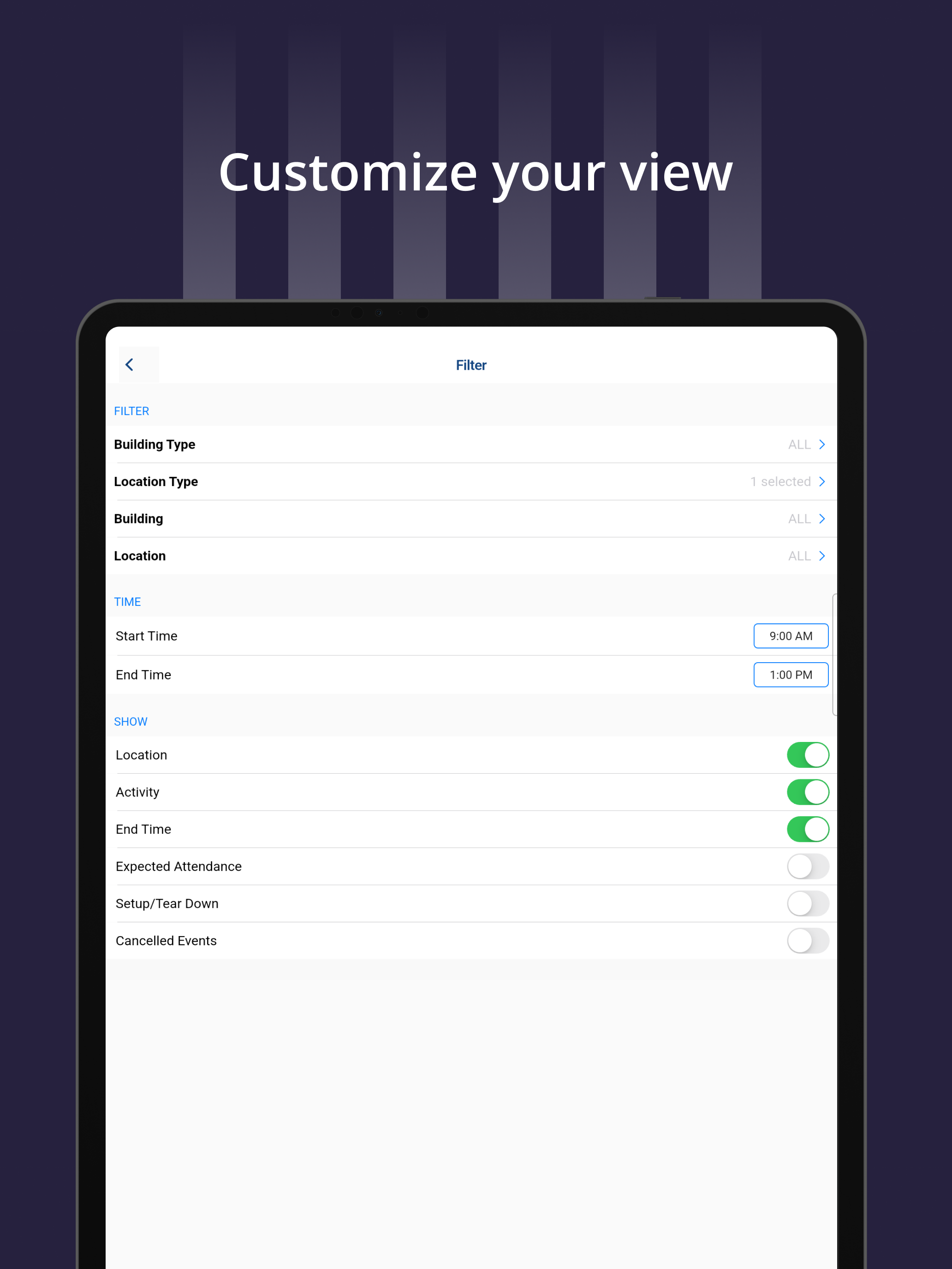 Facility Scheduler screenshot 8