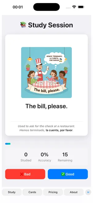 GenDeck - AI Flashcards screenshot 2