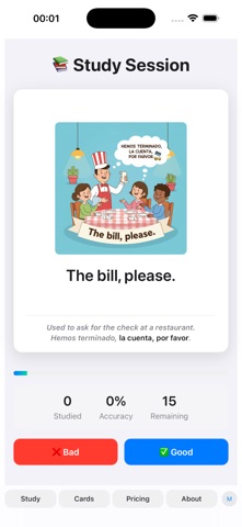 GenDeck - AI Flashcards Screenshot 2 of 5