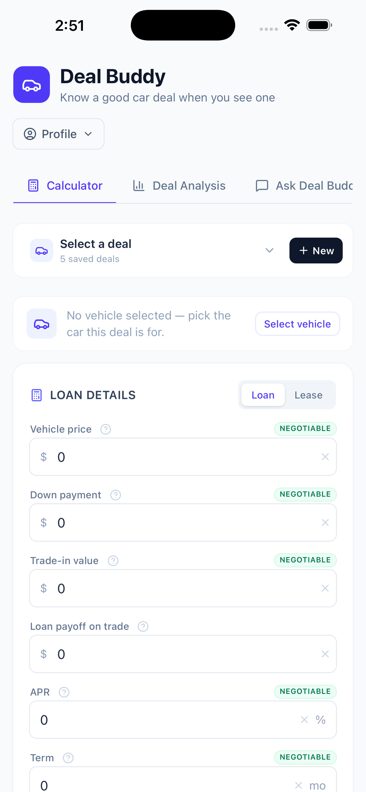 DealBuddy: Auto Deal Analysis screenshot 6