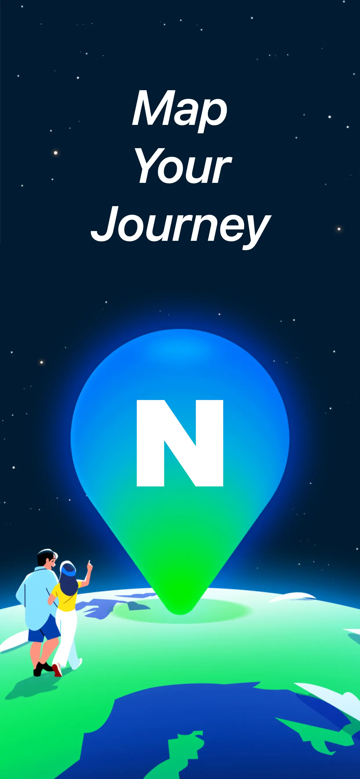 NAVER Maps, Navigation screenshot 1