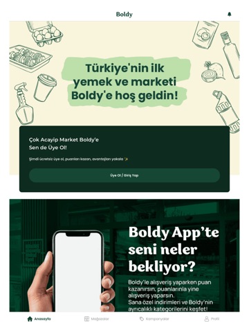 Boldy iPad screenshot 1