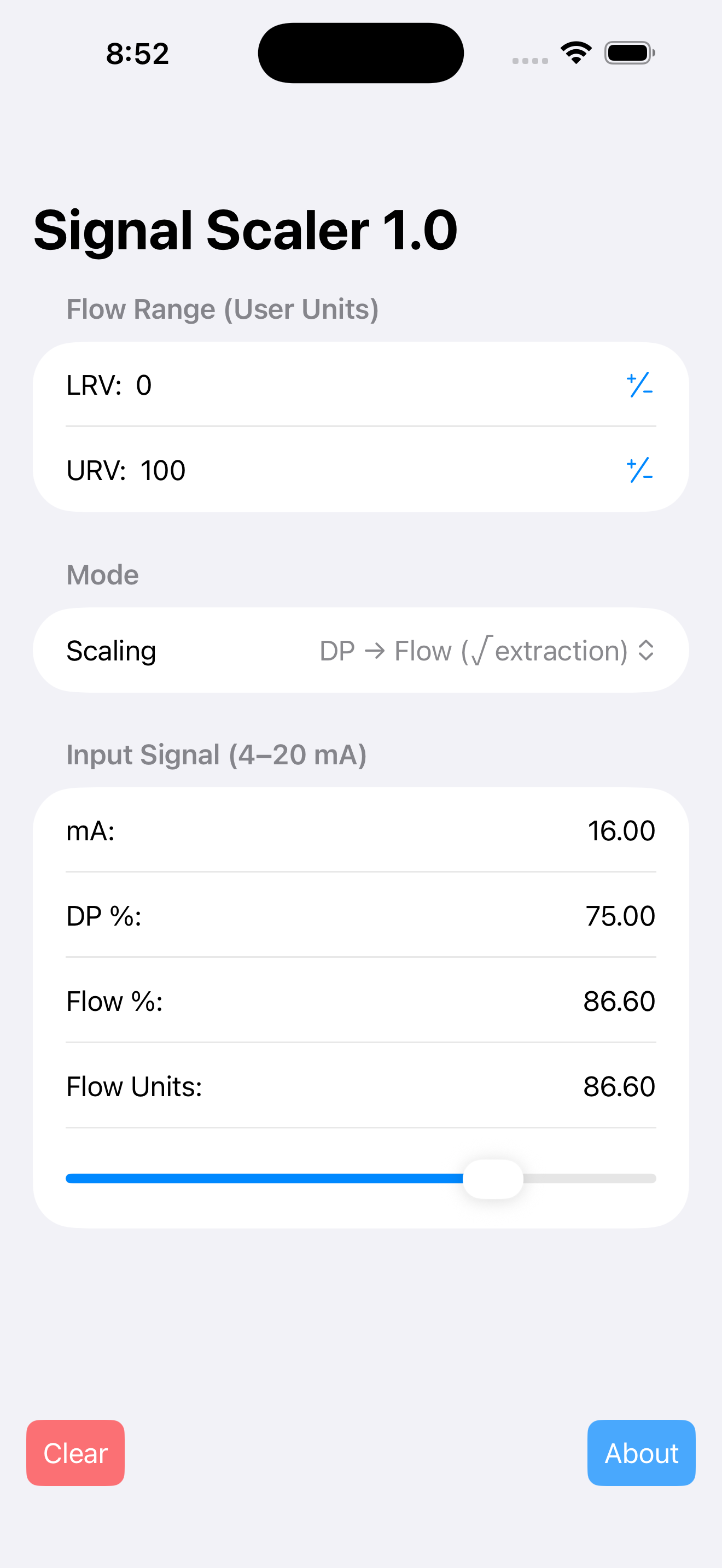 Signal Scaler screenshot 3