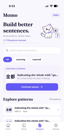 Momo: Learn Chinese - HSK Prep Screenshot 5 of 8