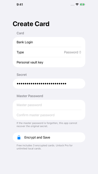 TapCrypter screenshot 1
