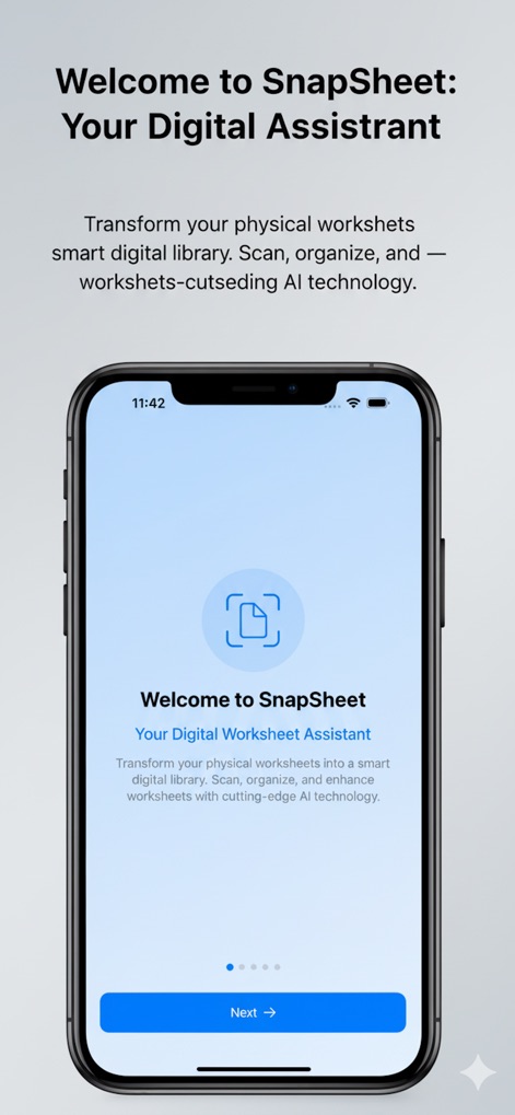 SnapSheet - Education App | MWM