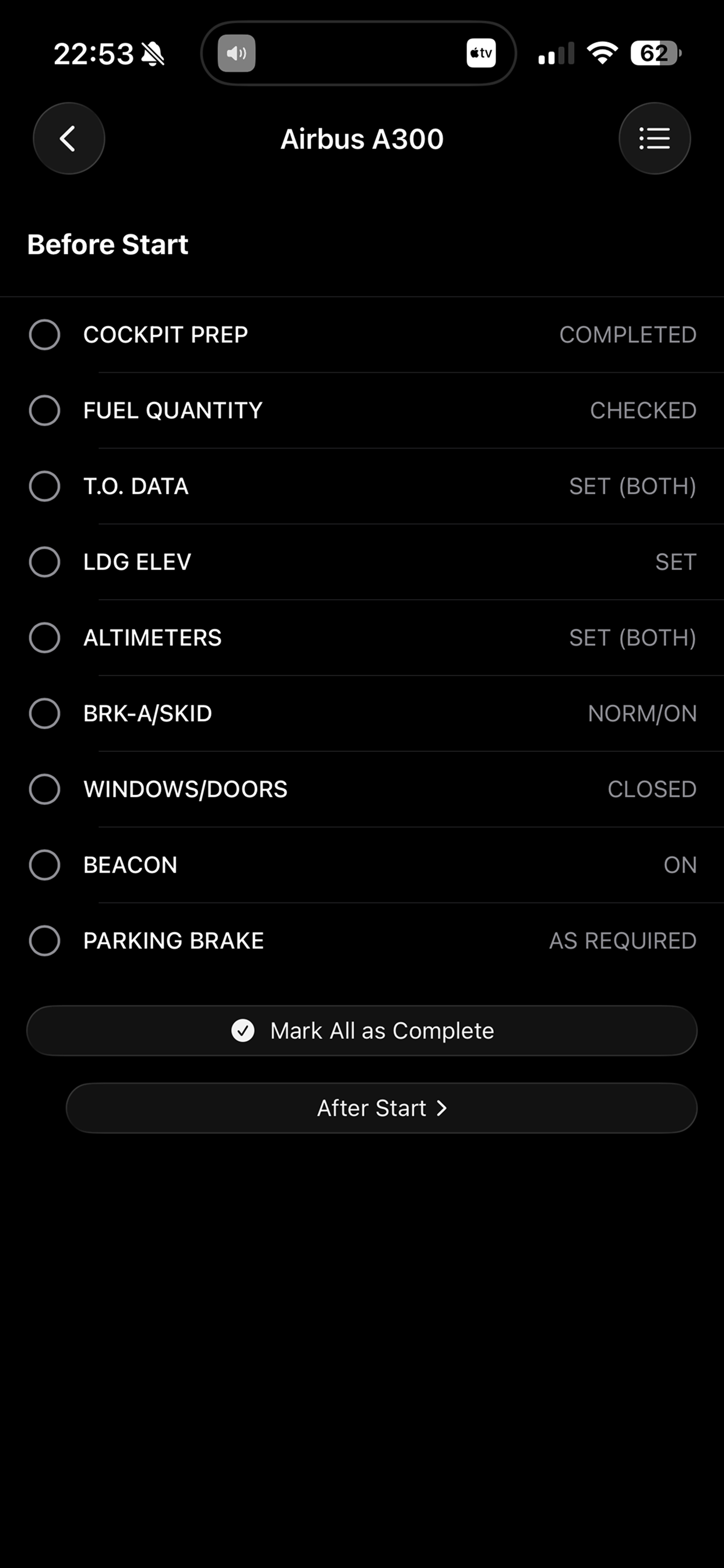 Sim Checklists - MSFS screenshot 2