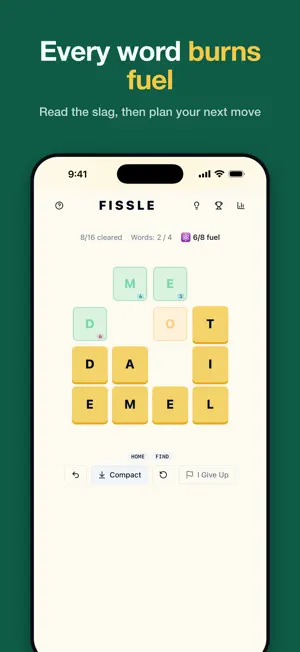 Fissle: Daily Word Hunt Grid screenshot 3