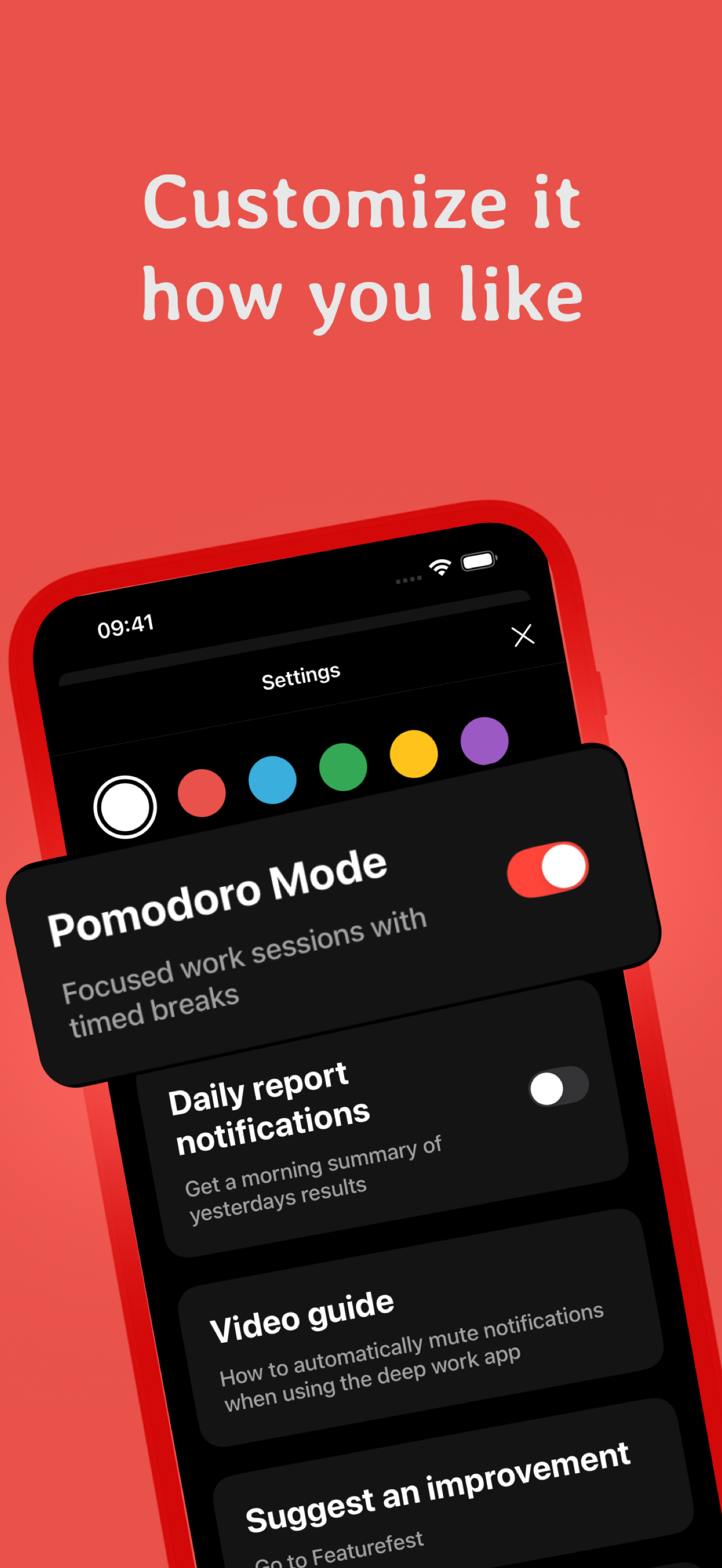 Pretty Pomodoro screenshot 5