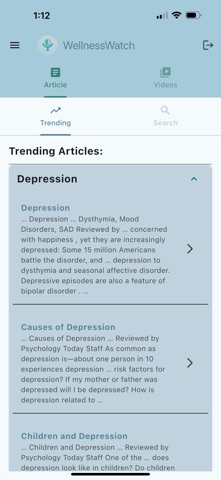 WellnessWatch screenshot