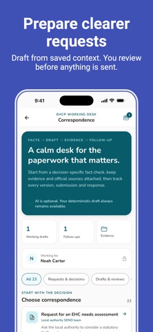 Heedli: UK SEND & EHCP Support screenshot