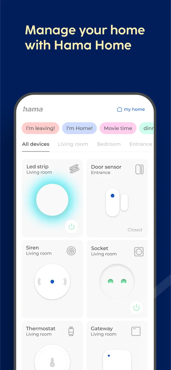 Screenshot #1 pour Hama Home