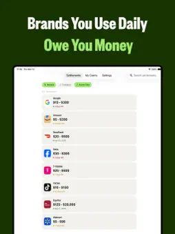Claim Cash: Settlement Tracker screenshot 7