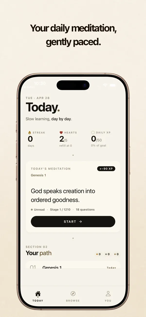 Screenshot #2 pour Lectio: Bible Memory