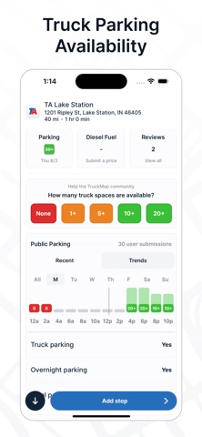 TruckMap - Truck GPS Routes App Store screenshot 8