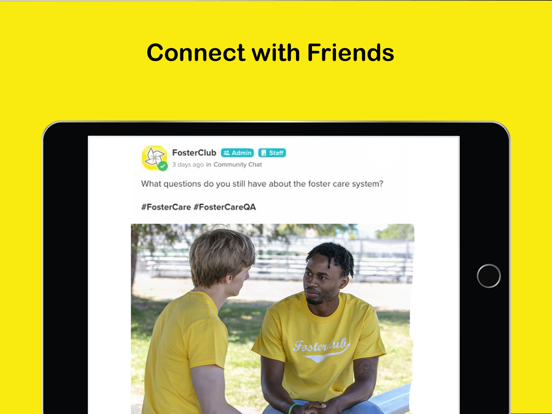 FosterClub iPad screenshot 2 - Social Networking app