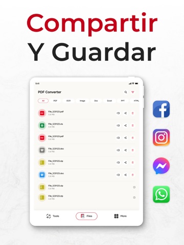Convertidor PDF - Imagen a PDF iPad screenshot 10
