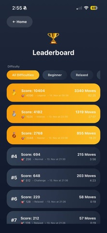 Drop 2048: Tile Merge Puzzle screenshot