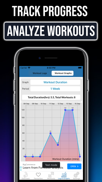 Gym Exercises & Workouts iPhone screenshot 5 - Health & Fitness app