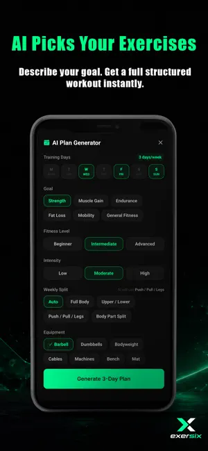 Exersix - AI Workout Tracker screenshot 2