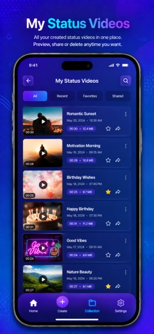 Status Saver - Status Videos iPhone screenshot