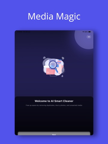 PhotoSpace Optimizer iPad screenshot