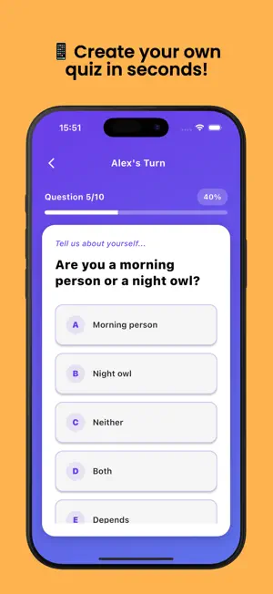 Quiz: How Well Do You Know Me? screenshot 4