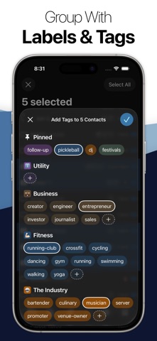Dextr - Personal CRM screenshot