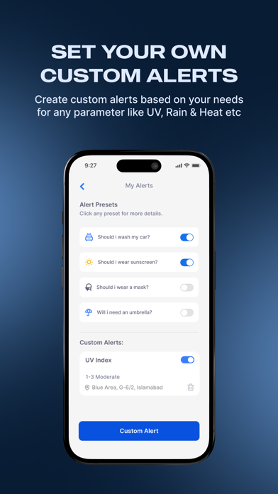 WeatherWalay iPhone screenshot 6 - Weather app