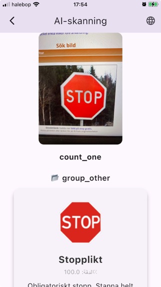 App screenshot