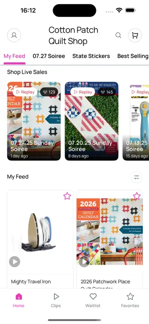 Cotton Patch Quilt Shop screenshot 2