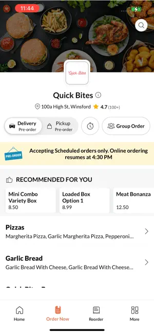 Quick Bites screenshot 3