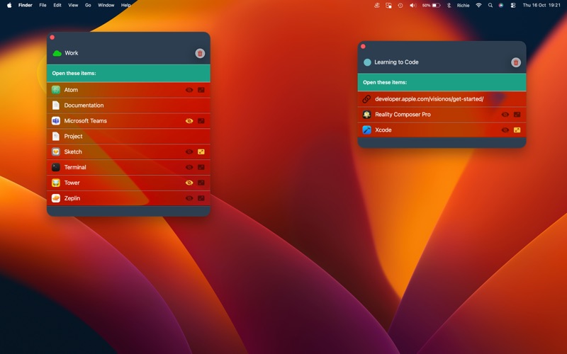 App screenshot