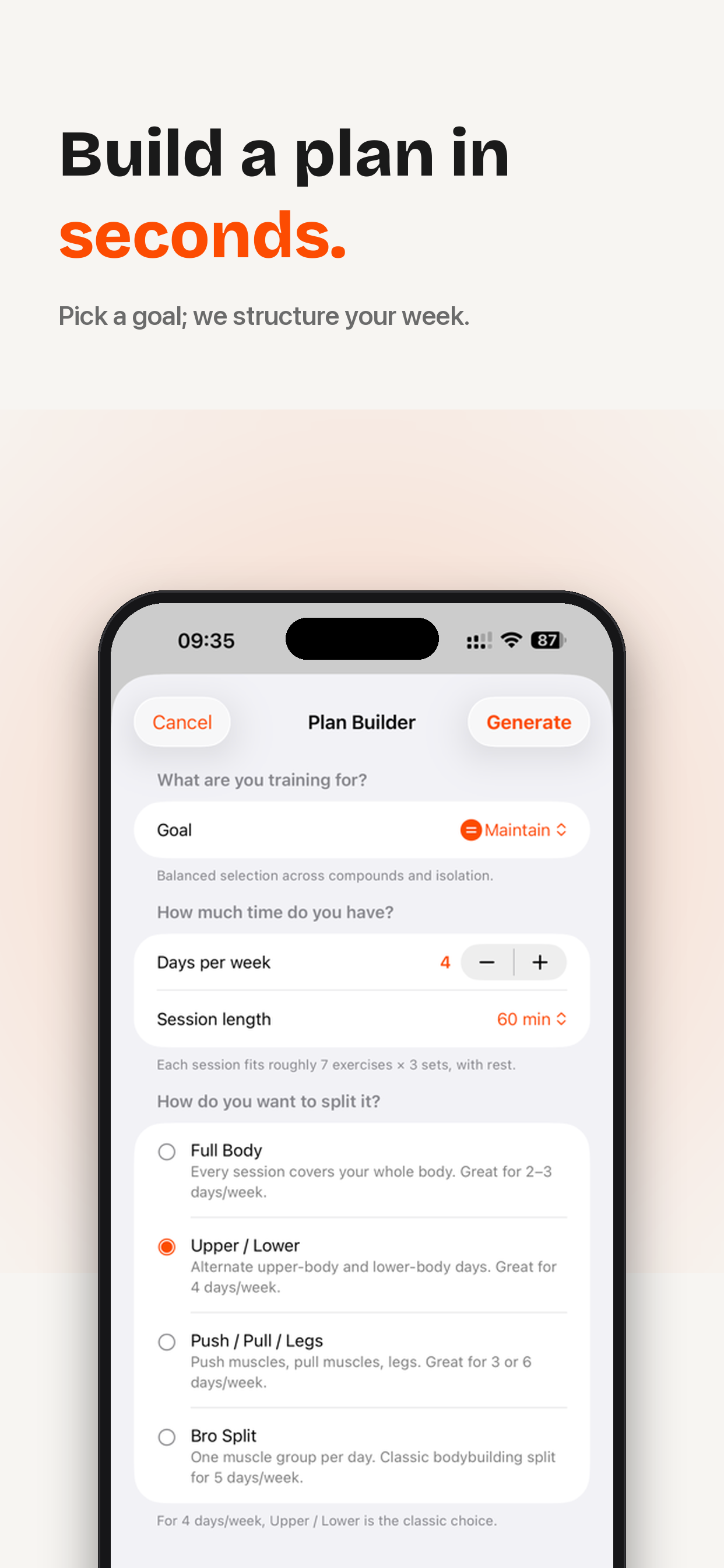 Reposia: AI Calorie & Workout screenshot 5