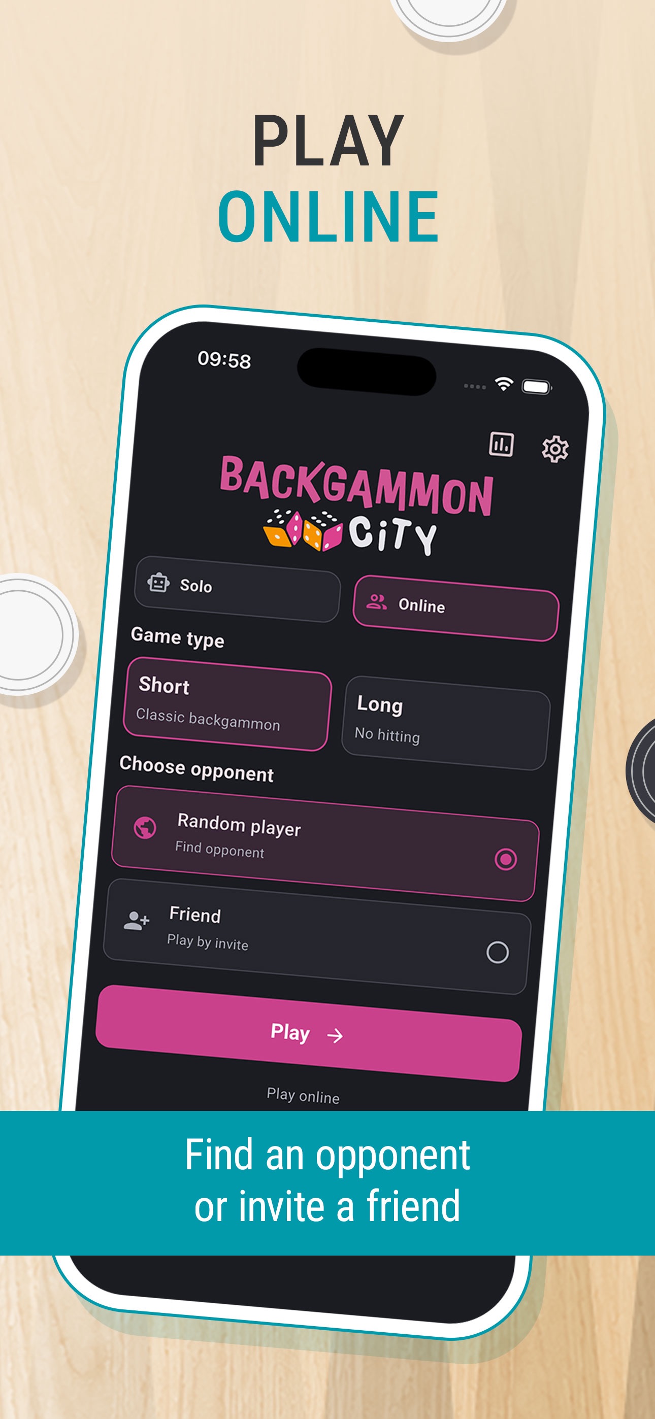 Screenshot 3 of Backgammon City: Classic/Narde