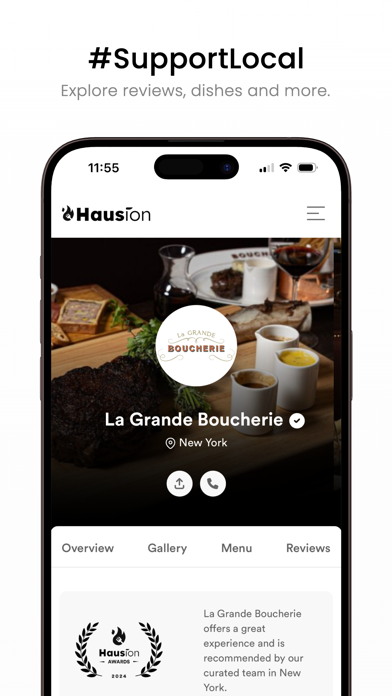 Hausion: Discover Restaurants Screenshot