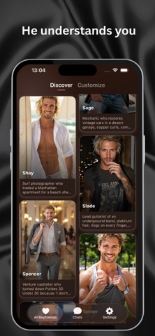 Virtual Boyfriend Chat - AI BF Screenshot 2 of 4