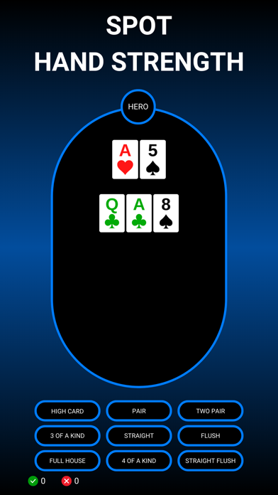 Poker Trainer - Learn Poker Screenshot