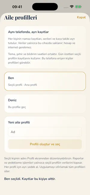 Vaktinde: Namaz Vakitleri screenshot 3