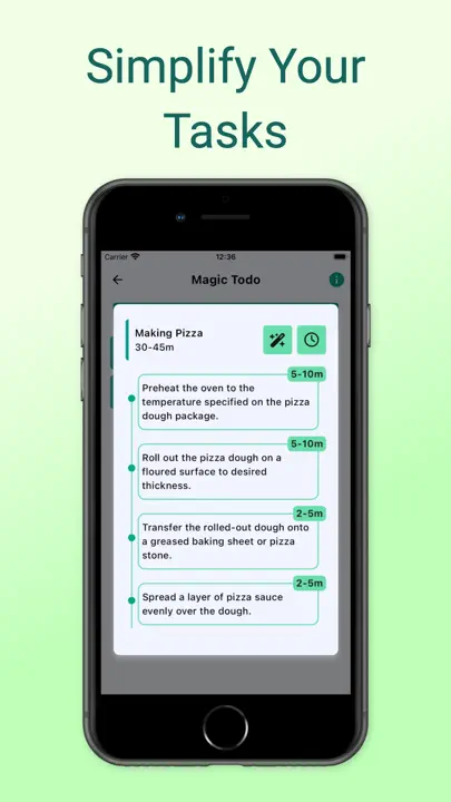 Goblin Tools - Adhd Planner iPhone-skjermbilde 2