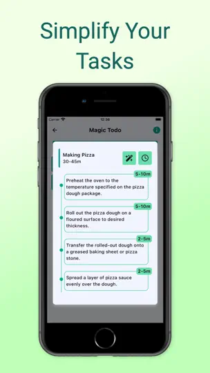 Capture d'écran de Goblin Tools - Adhd Planner sur iPhone 2