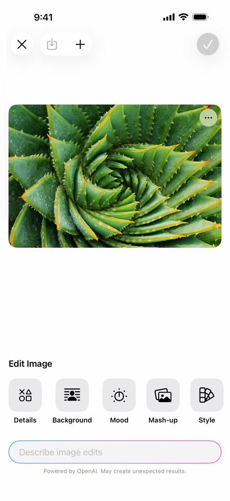 Pages: Create Documents - Edición de imágenes IA