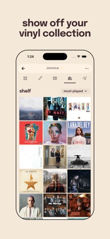 Superfan: social music iPhone screenshot