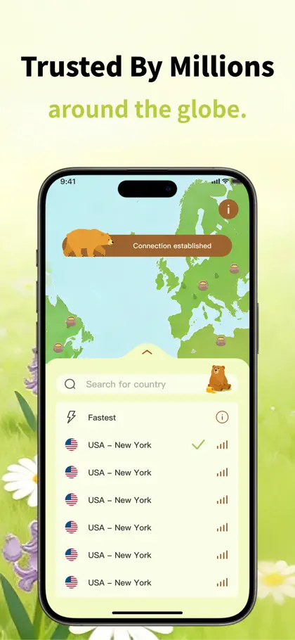 Screenshot 4 von 5 zu VPN - Super Bear Proxy Master