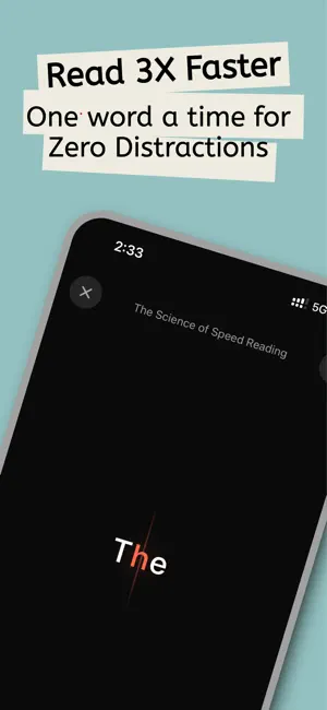 MotionRead: Speed Reading screenshot 1